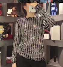 Load image into Gallery viewer, Christmas jumper ladies women sweaters fashion 2018 women knitting pullover with neck sweater women winter 2018 KK2535