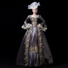 Load image into Gallery viewer, Christmas Women Dress Gothic Marie Antoinette Upscale Gown Masquerade Gown