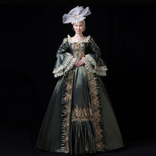 Load image into Gallery viewer, Christmas Women Dress Gothic Marie Antoinette Upscale Gown Masquerade Gown