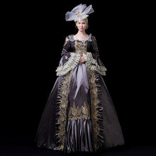 Load image into Gallery viewer, Christmas Women Dress Gothic Marie Antoinette Upscale Gown Masquerade Gown