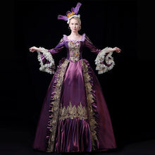 Load image into Gallery viewer, Christmas Women Dress Gothic Marie Antoinette Upscale Gown Masquerade Gown