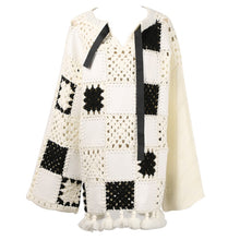 Load image into Gallery viewer, GRUIICEEN autumn fashion streetwear lace up christmas sweater hollow out tassel long knit pullovers jumper GY2018387