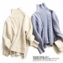 Load image into Gallery viewer, 2019 New Spring Sweater Women Japan Style Pull Femme Hiver Casual Lazy O-neck Pullover Women's Christmas Sweater Knitwear Coat