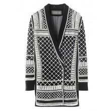 Load image into Gallery viewer, LXUNYI Autumn Fashion Runway Knitted Cardigan Ladies Long Sleeve Sweaters Fashion 2018 Women V Neck Christmas Sweater Coat Long