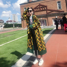 Load image into Gallery viewer, Knit Cardigan Sweater women 2019 New Fashion winter clothes women Loose Casual Super long Cardigans Knit coat Christmas sweater