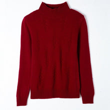 Load image into Gallery viewer, 100% Cashmere Turtlenck Sweater Female Autumn Jumper Women Soft Solid Long Sleeve Loose Christmas Sweater Women Fluffy Winter