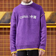 Load image into Gallery viewer, Warm Winter Men Knitted Sweater High Street China Autumn Pullover Men Wool Turtleneck Korean Style Christmas Sweater Sweaters