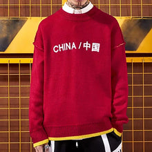 Load image into Gallery viewer, Warm Winter Men Knitted Sweater High Street China Autumn Pullover Men Wool Turtleneck Korean Style Christmas Sweater Sweaters
