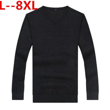 Load image into Gallery viewer, Plus size 8XL 6XL 5XL New Autumn Winter Mens Christmas Sweater Male Casual Wool Pullover Men Long Sleeve Mens Knitted Sweaters
