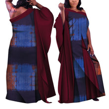 Load image into Gallery viewer, 2019 ankara african dresses for women Autumn sleeveless Dashiki african print clothes plus size christmas dress 5xl WY4820