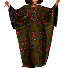 Load image into Gallery viewer, 2019 african dresses for women Autumn long sleeve Dashiki african print clothing plus size christmas dress 5xl WY4974