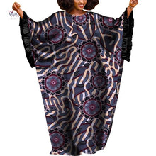 Load image into Gallery viewer, 2019 african dresses for women Autumn long sleeve Dashiki african print clothing plus size christmas dress 5xl WY4974