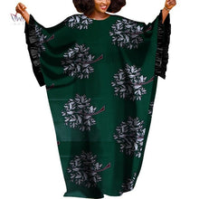 Load image into Gallery viewer, 2019 african dresses for women Autumn long sleeve Dashiki african print clothing plus size christmas dress 5xl WY4974