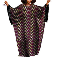 Load image into Gallery viewer, 2019 african dresses for women Autumn long sleeve Dashiki african print clothing plus size christmas dress 5xl WY4974
