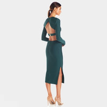 Load image into Gallery viewer, BANDAGE Winter Long Sleeves Women Bandage Dress New Arrival Celebrity Christmas Party Dress Vestidos Sexy Backless Black Dresses