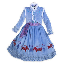 Load image into Gallery viewer, Free Shipping Olaf's Frozen Adventure  Cosplay Costume COS Christmas Dress Up Clothes Frozen Elsa Queen Aisa Princess Anna Dress