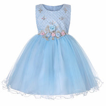 Load image into Gallery viewer, Baby Girls Clothes Flower girl dress for Girls Kids Tutu Birthday Party Dress Infant 2-14 years Kids Christmas Party Dress