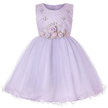 Load image into Gallery viewer, Baby Girls Clothes Flower girl dress for Girls Kids Tutu Birthday Party Dress Infant 2-14 years Kids Christmas Party Dress