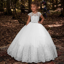 Load image into Gallery viewer, Princess Christmas New Year Party Dresses Baby Kids Birthday Gift Children Embroidery Dress Girls Long Dress Thanksgiving Dress