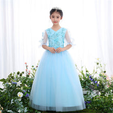 Load image into Gallery viewer, 2018 New Baby Girls Fashion Birthday Prom Flowers Dress Formal Wedding Party Dresses Kids Princess Christmas Costume Dress