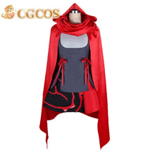 Load image into Gallery viewer, CGCOS Free Shipping Cosplay Costume RWBY Ruby Rose New in Stock Retail/Wholesale Halloween Christmas Party Dress Uniform