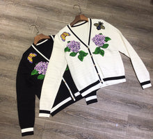 Load image into Gallery viewer, 2019 Autumn &amp; Winter Casual Fashion Embroidery Print Cardigan Christmas Sweater Free Shipping Worldwide