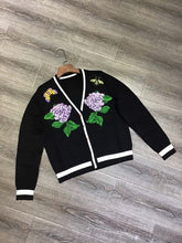 Load image into Gallery viewer, 2019 Autumn &amp; Winter Casual Fashion Embroidery Print Cardigan Christmas Sweater Free Shipping Worldwide