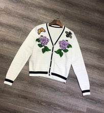 Load image into Gallery viewer, 2019 Autumn &amp; Winter Casual Fashion Embroidery Print Cardigan Christmas Sweater Free Shipping Worldwide