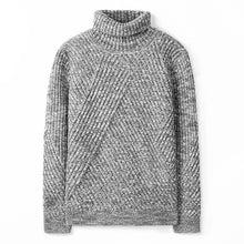 Load image into Gallery viewer, Markless Winter Turtleneck Christmas Sweater Men Brand Clothing Fashion Casual Thick Warm Knitted Sweater Men Pullovers