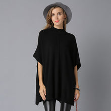 Load image into Gallery viewer, XIKOI Christmas Sweater Women Knitting Pullovers Short Sleeve Solid Thick Jersey Mujer Invierno Womans Sweaters Short Feminino