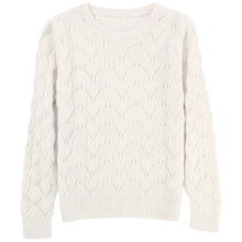 Load image into Gallery viewer, White Christmas Sweater For Women Fluffy Cashmere Knitted Fashion Warm Jacket Long Sleeve Jersey Clothing 2018 High Quality