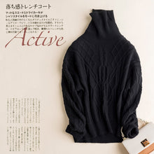Load image into Gallery viewer, Christmas Sweater Women Winter Cashmere Cable Knit Jumper Pullover Female High Quality Knitting Brand Wool Thick Turtleneck