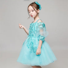 Load image into Gallery viewer, 2018 Summer New Luxury Kids Girls Sling Princess Birthday Wedding Party Prom Dress Kids Pageant Long Dress Christmas clothes